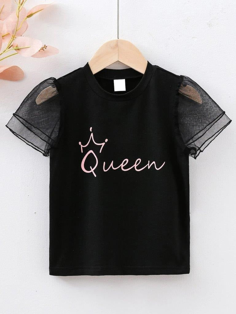 Toddler Girls Queens Tee
