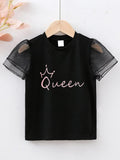 Toddler Girls Queens Tee
