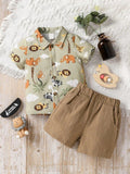 Baby Jungle Print Outfit