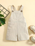 Baby Front Pocket Crisscross Back Romper