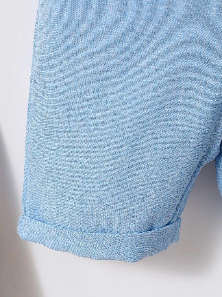 Baby Front Pocket Overall Romper