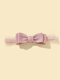 Baby Pink Bow Headband