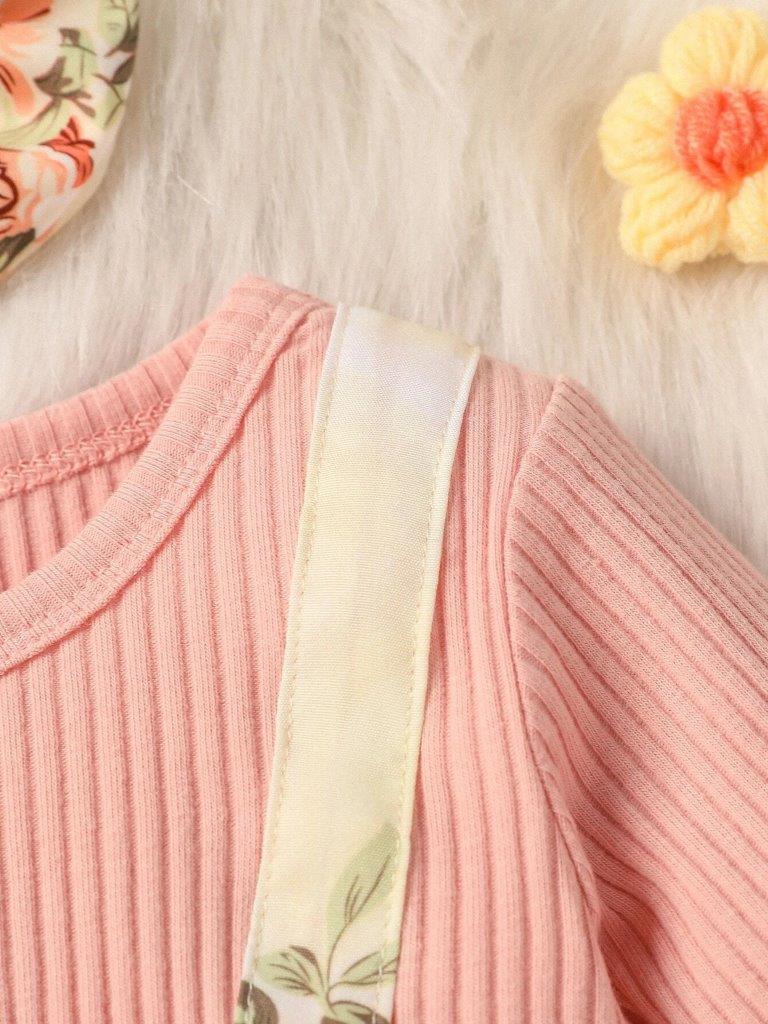 Baby Floral Front Bow Dress