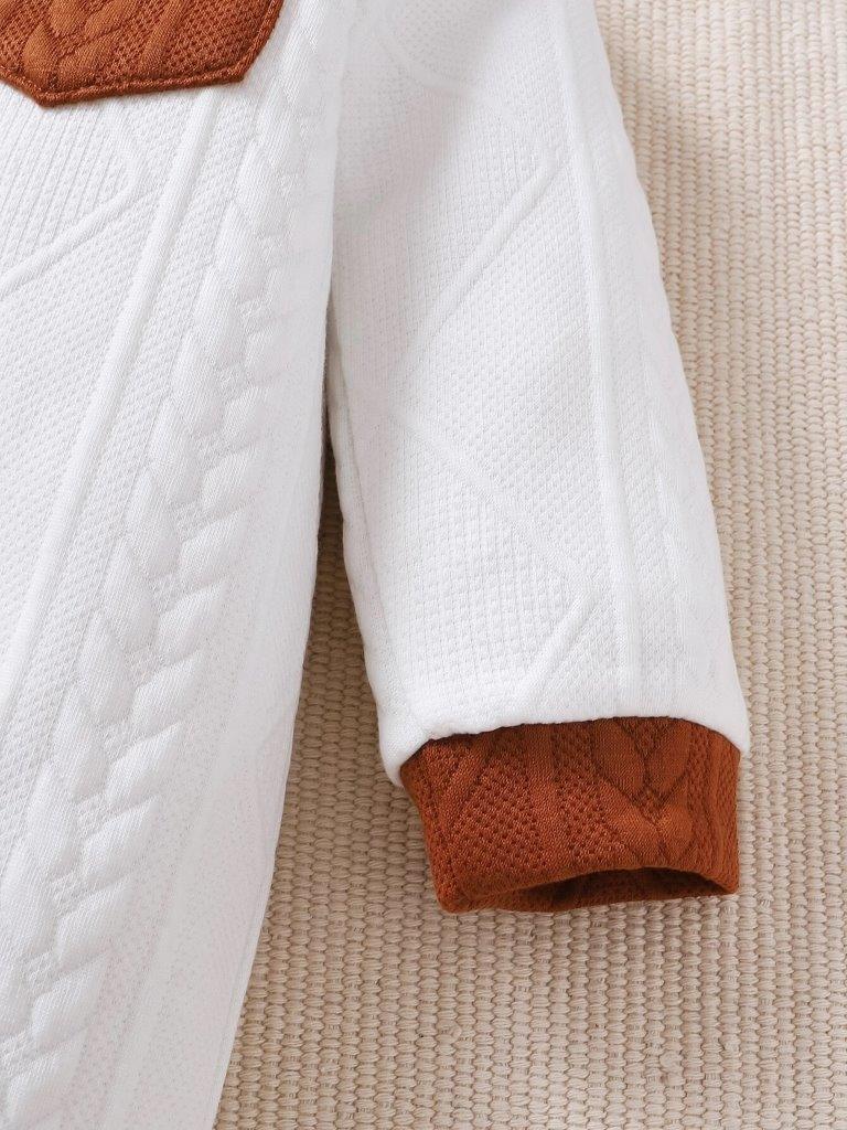 Baby Pocket Textured Jumpsuit