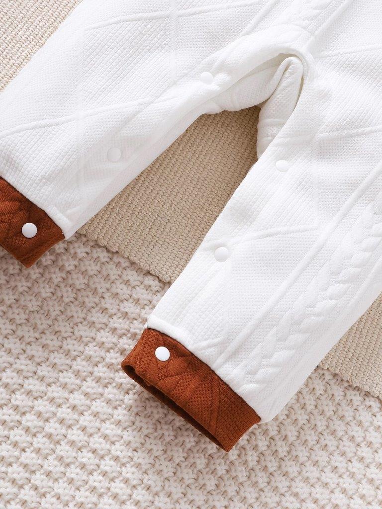 Baby Pocket Textured Jumpsuit