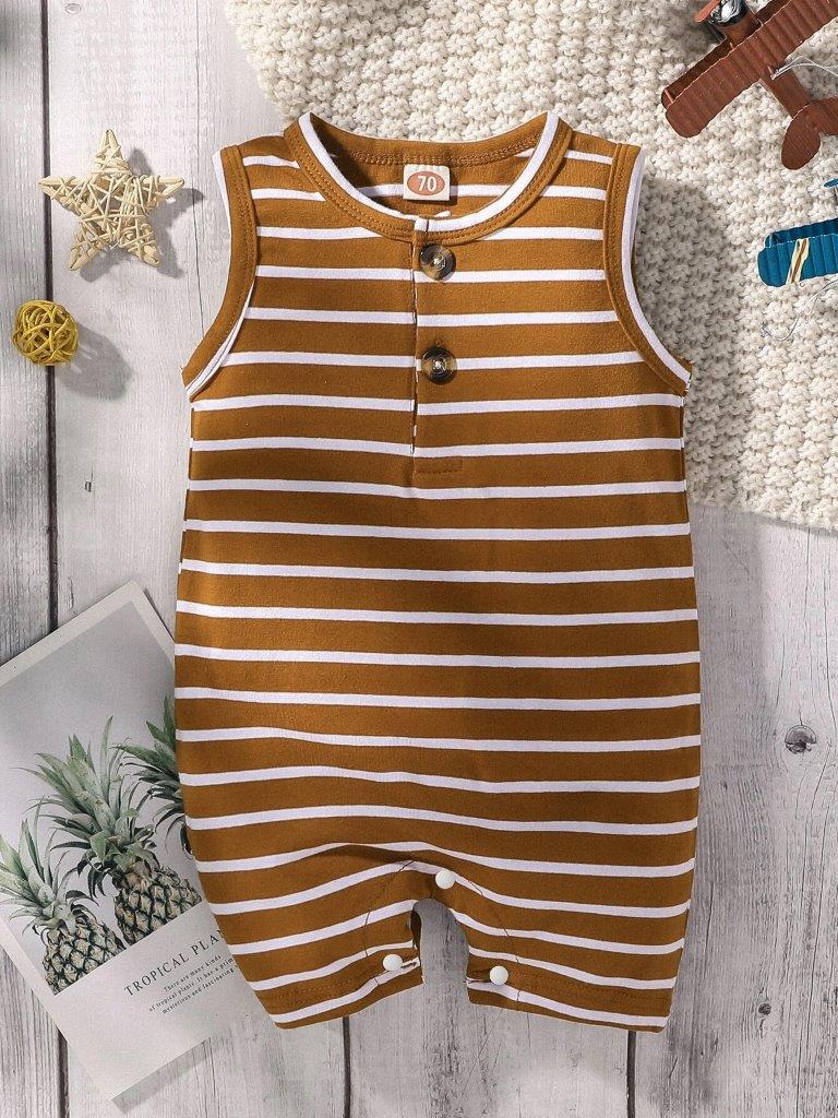 Baby Striped Romper