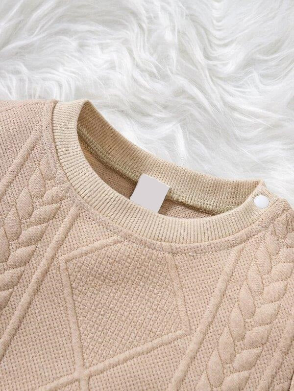 Baby Shoulder Button Sweatshirt