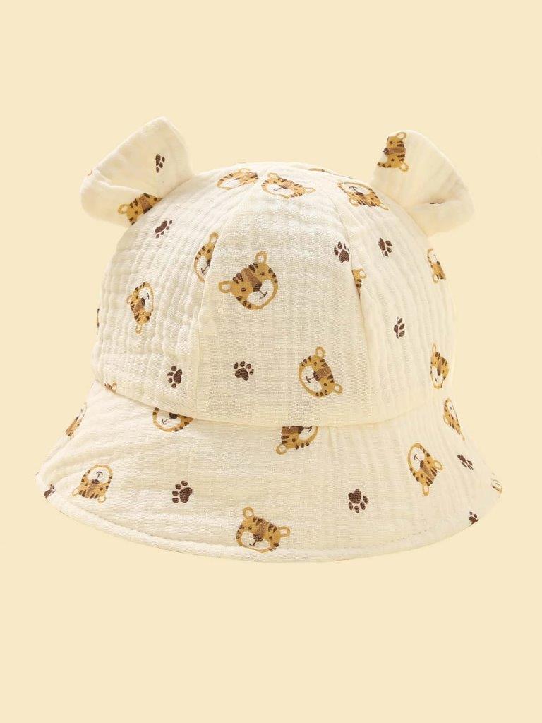 Baby Ear Bucket Hat Tiger
