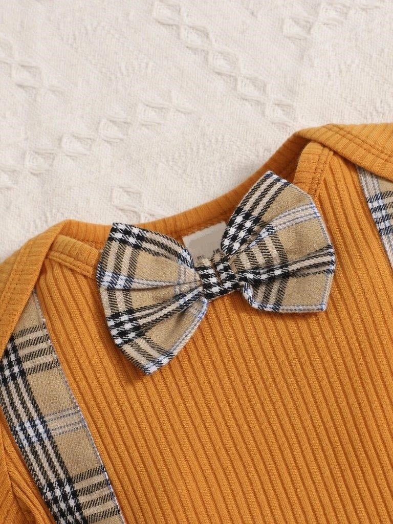 Baby 2 Piece Bodysuit And Shorts Set