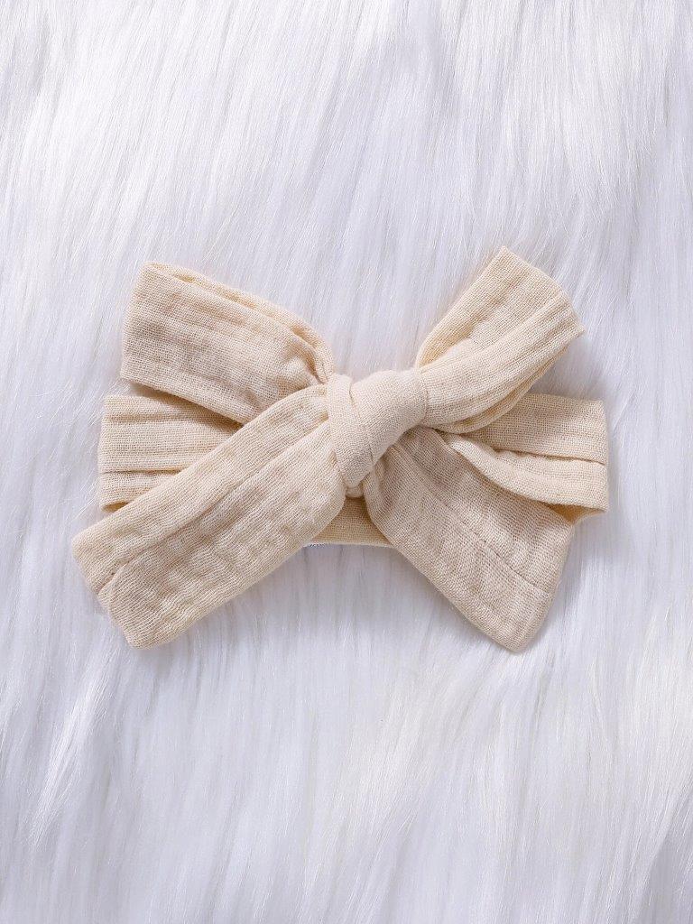 Baby Crisscross Bodysuit With Headband