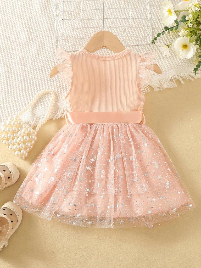 Baby Glitter Star Dress