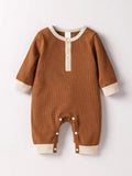Baby Waffle Knit Jumpsuit