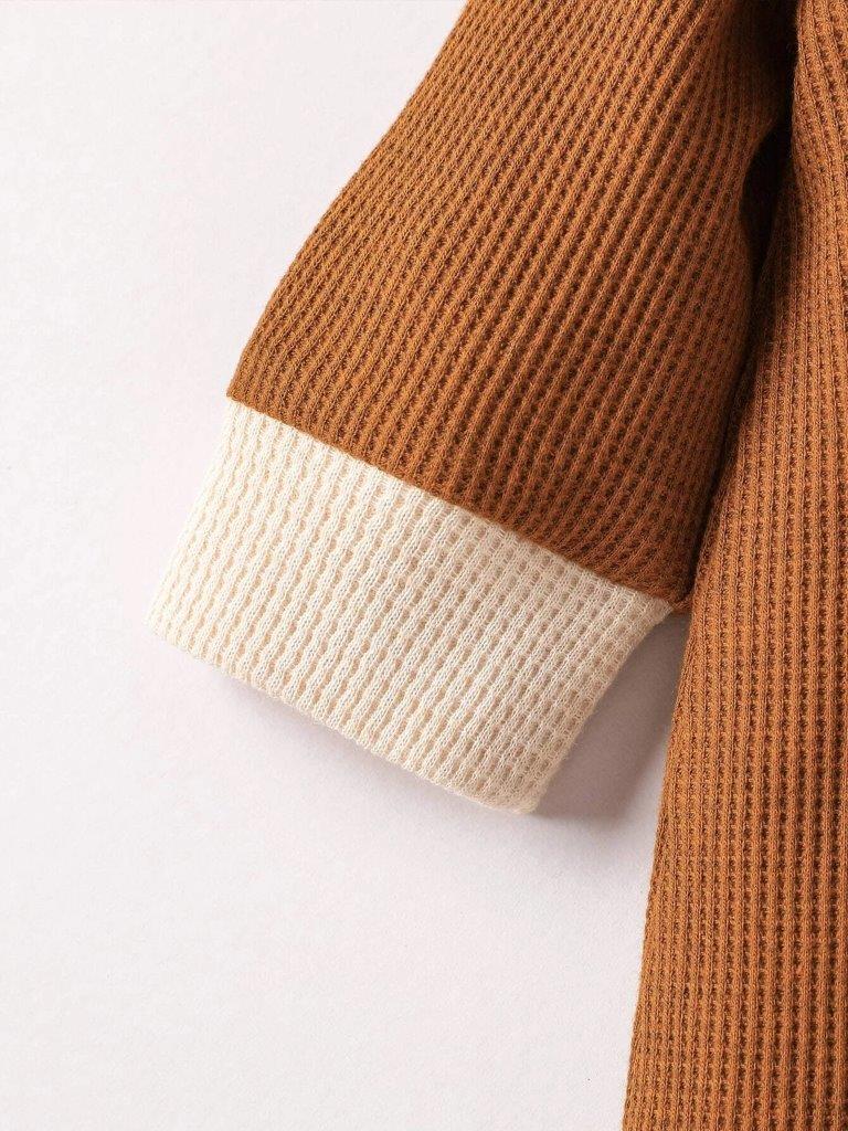 Baby Waffle Knit Jumpsuit