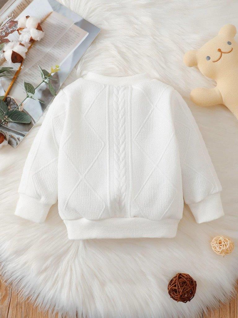 Baby Button Sweatshirt