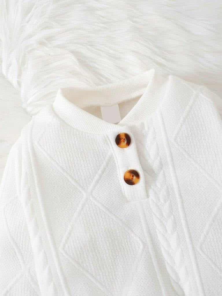 Baby Button Sweatshirt