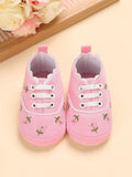Baby Pink Daisy Sneaker