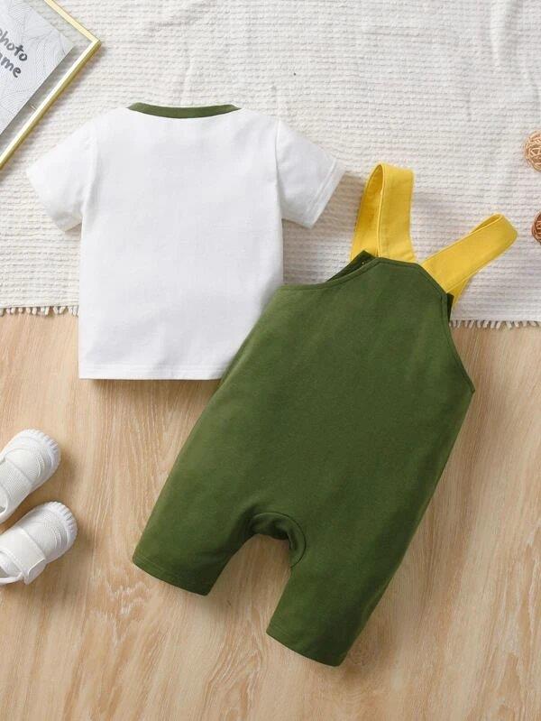 Baby Cartoon Pocket 2 Piece Set
