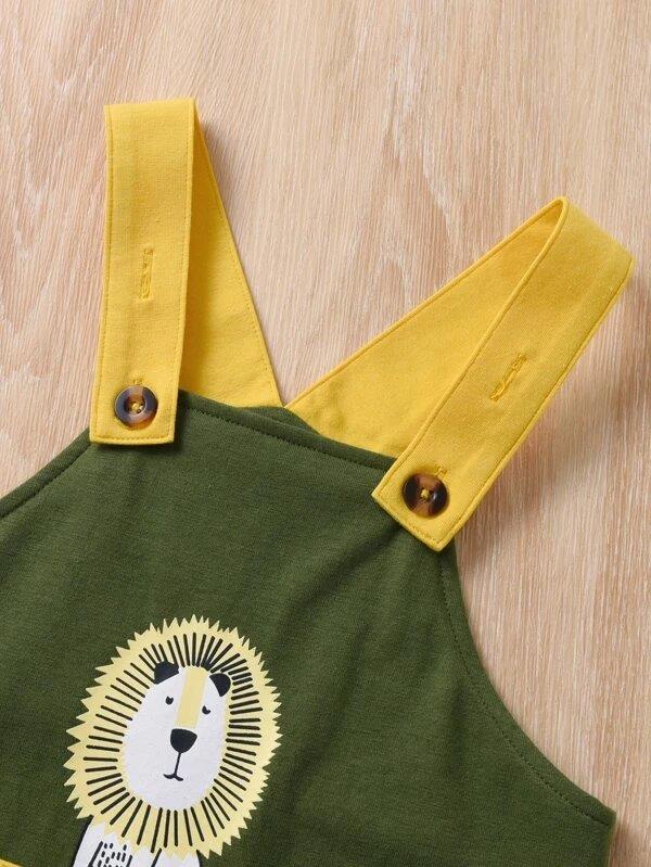 Baby Cartoon Pocket 2 Piece Set