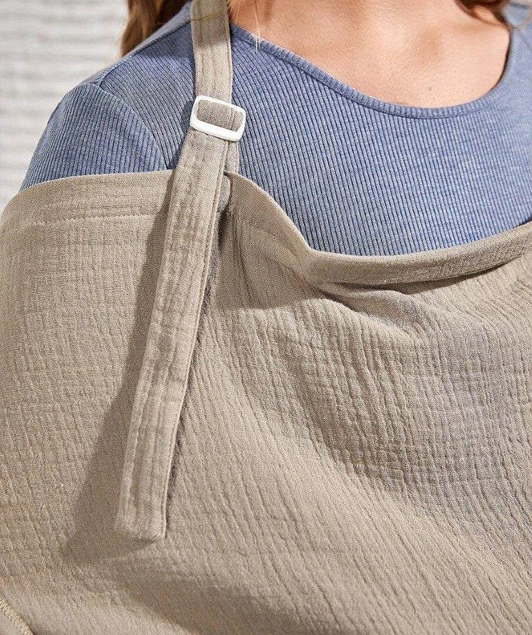 Baby Khaki Nursing Cover