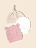 Baby 3 Piece Beanie Set Girl