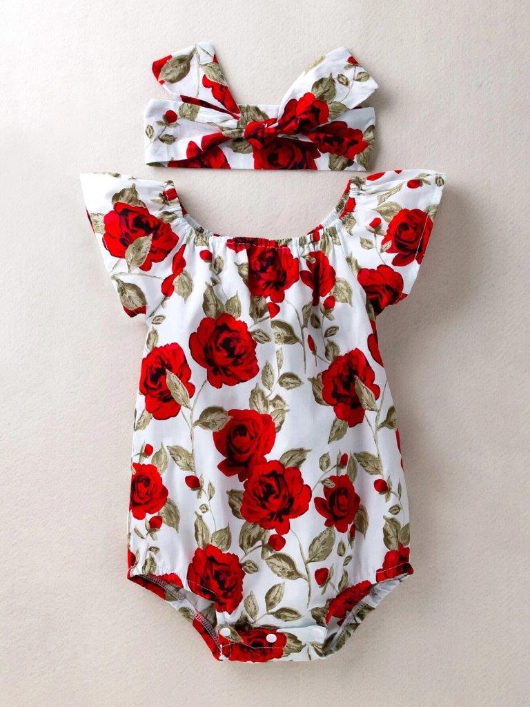 Baby Floral Bodysuit
