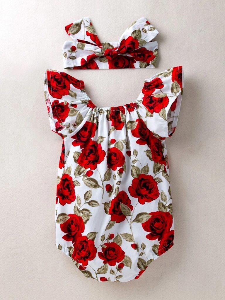 Baby Floral Bodysuit
