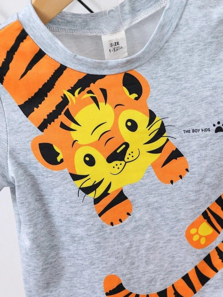 Baby Tiger Tee And Shorts