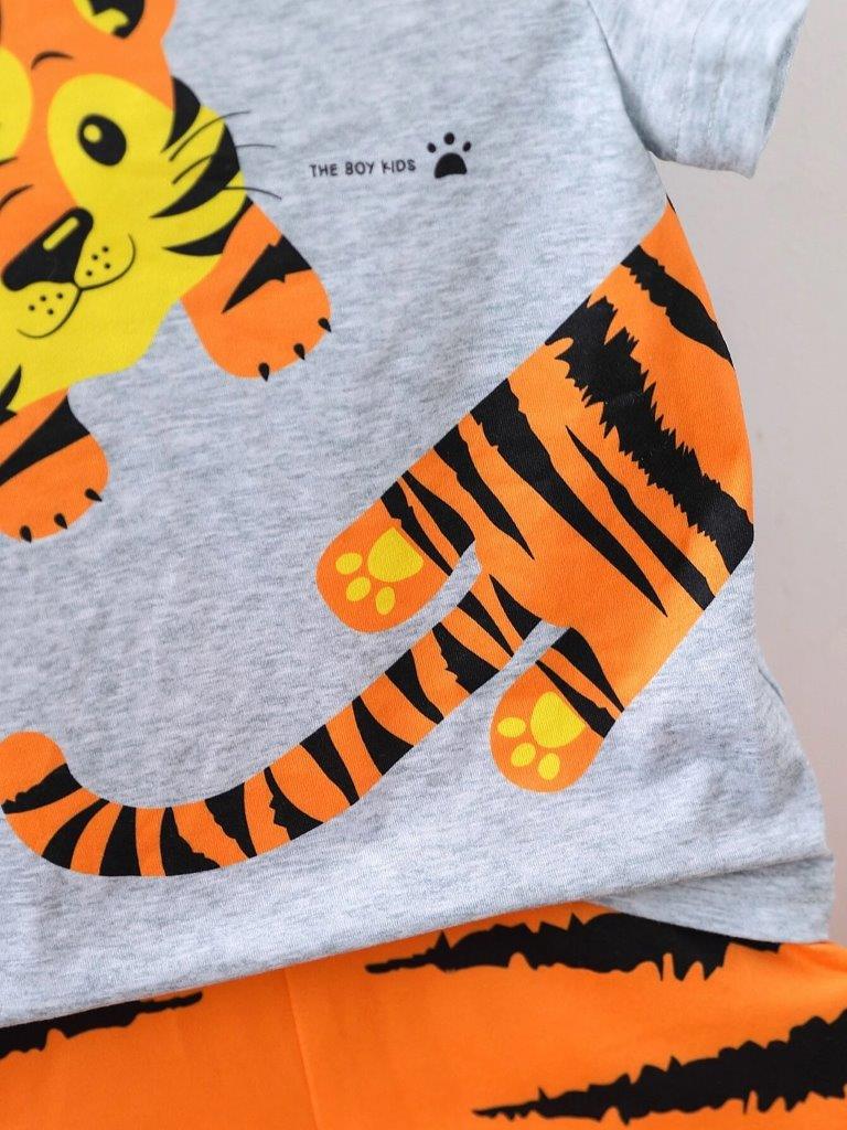 Baby Tiger Tee And Shorts