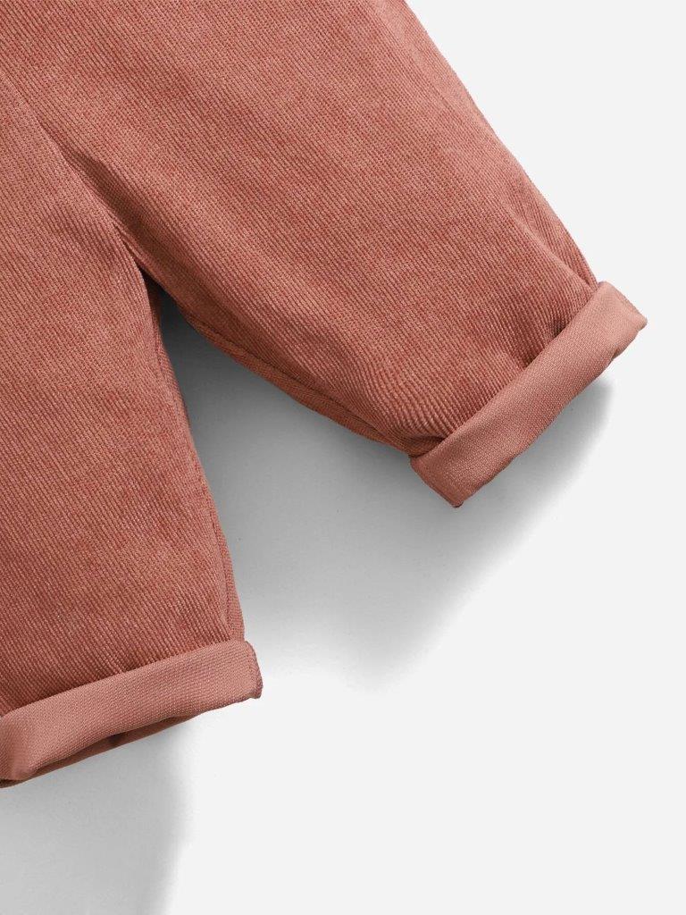 Baby Heart Corduroy Jumpsuit (without Tee)
