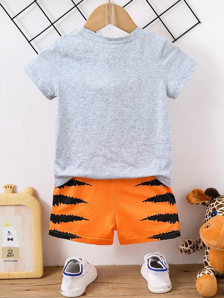 Baby Tiger Tee And Shorts