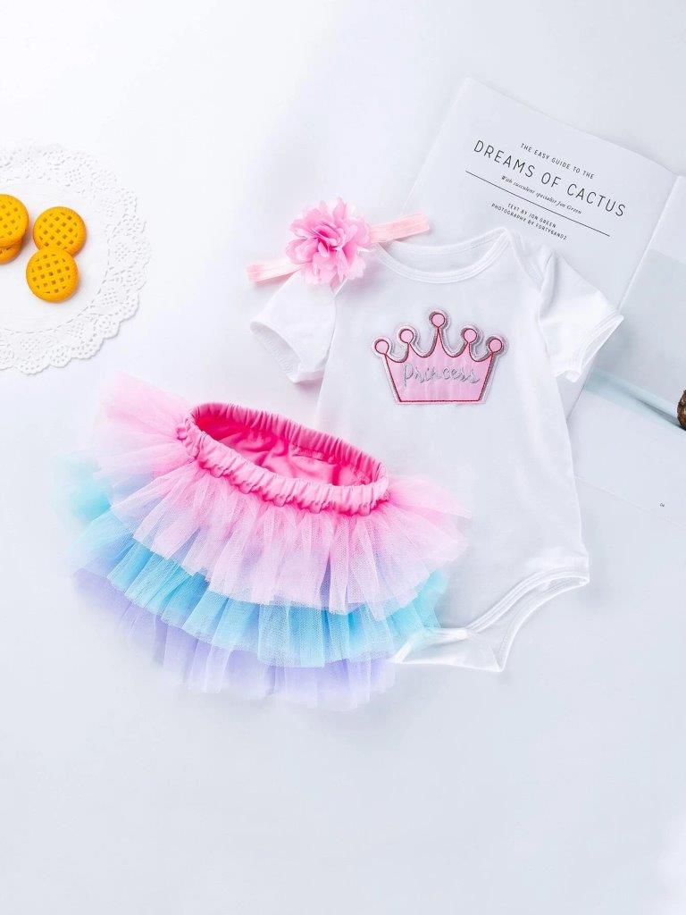 Baby 3 Piece Princess Tutu set