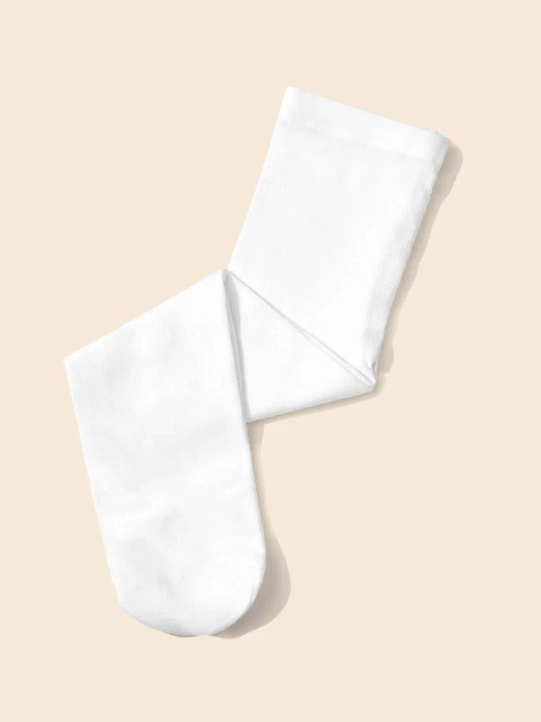 Baby White Nylon Stockings 6-12 Months