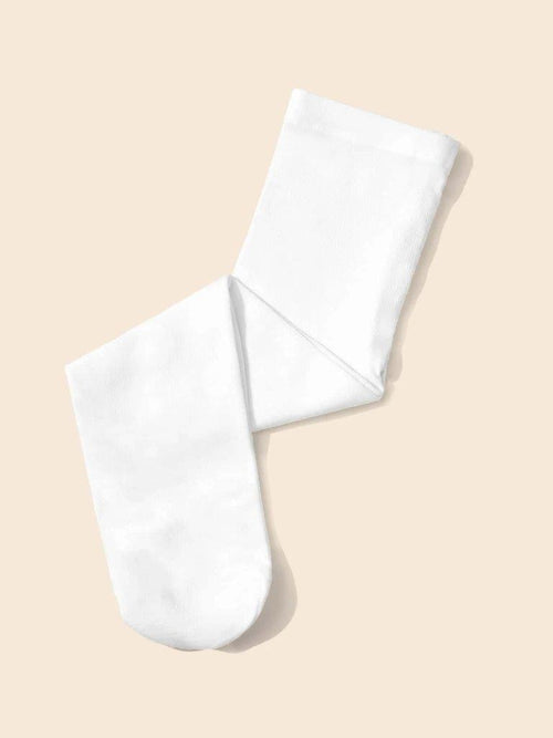 Baby White Nylon Stockings 6-12 Months