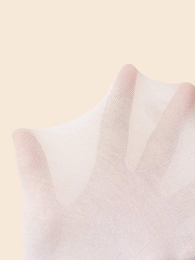 Baby White Nylon Stockings 6-12 Months