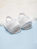 Baby White Sling Back