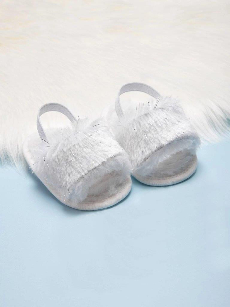 Baby White Sling Back