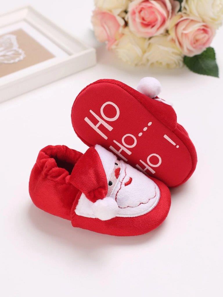 Baby Santa Claus Flats
