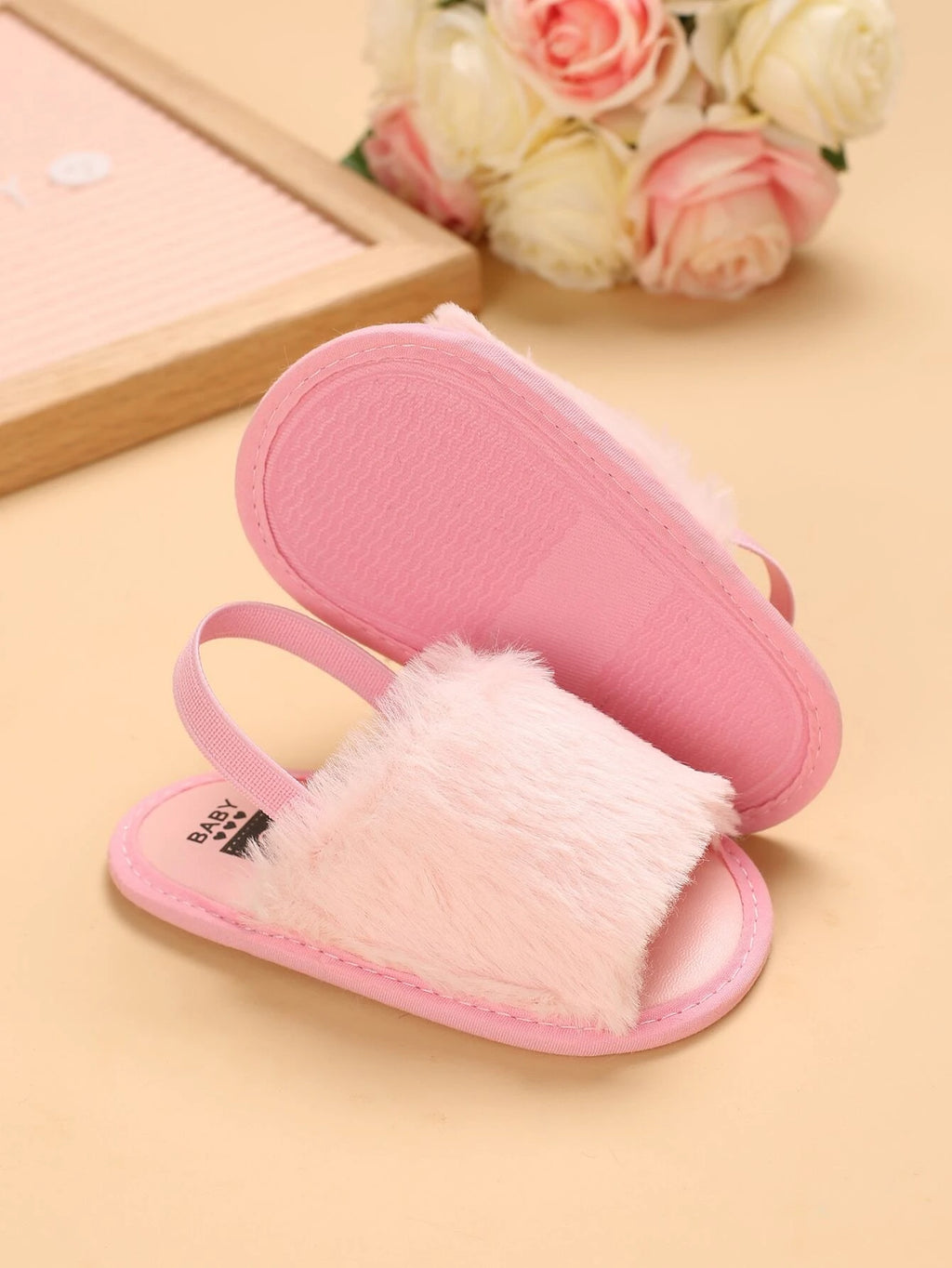 Baby Light Pink Sling Back