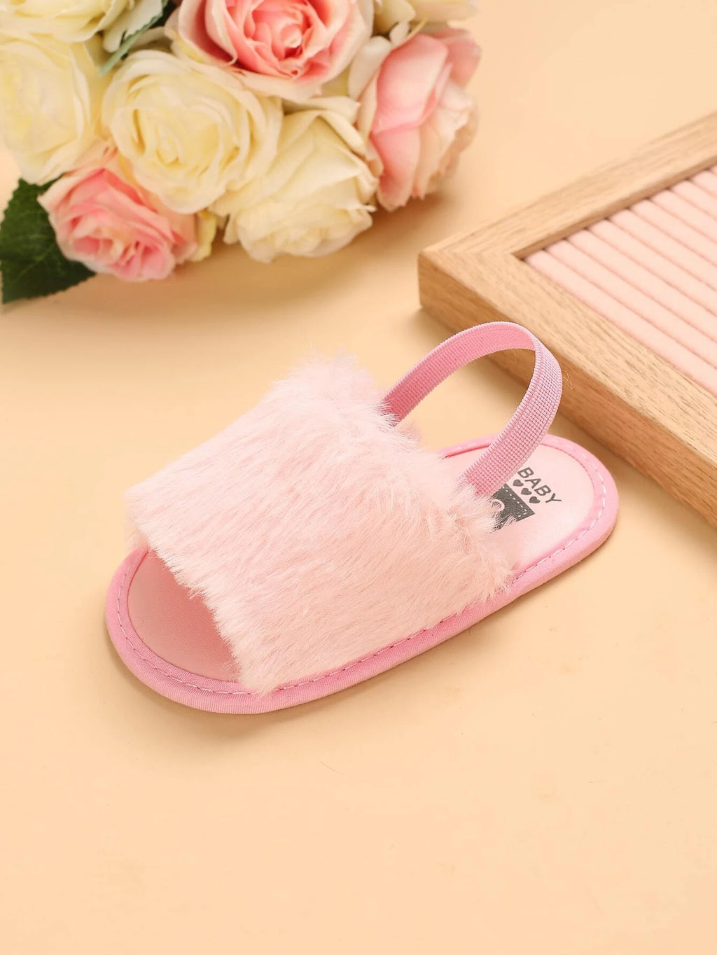 Baby Light Pink Sling Back