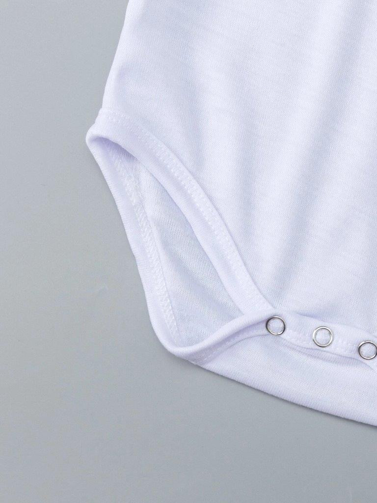 Baby Heart Slogan Bodysuit