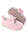 Baby Heart Embroidered Mary Jane