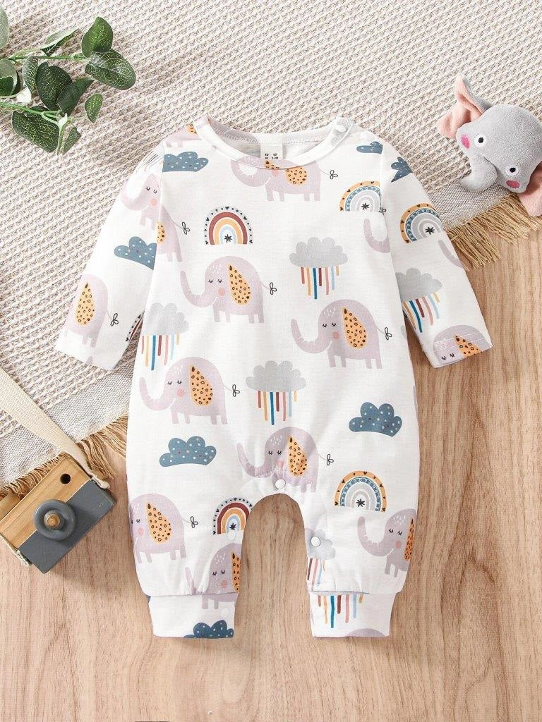 Baby Animal Print Jumpsuit