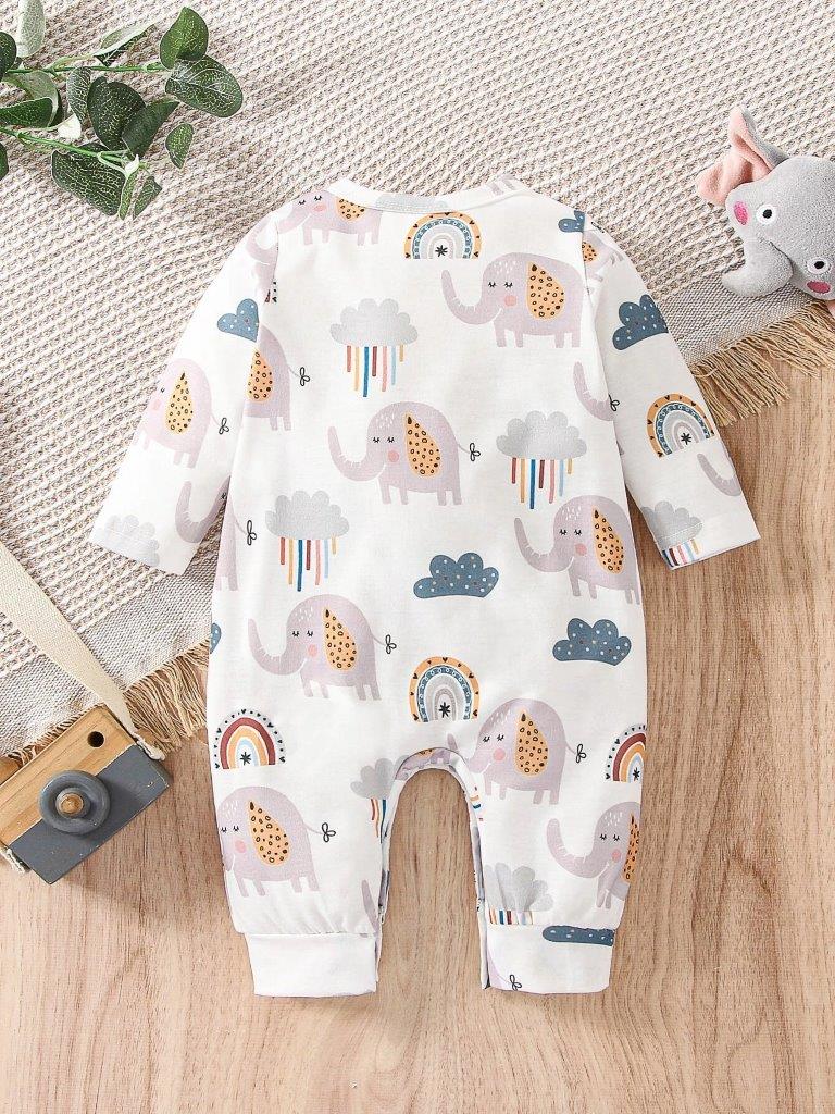 Baby Animal Print Jumpsuit
