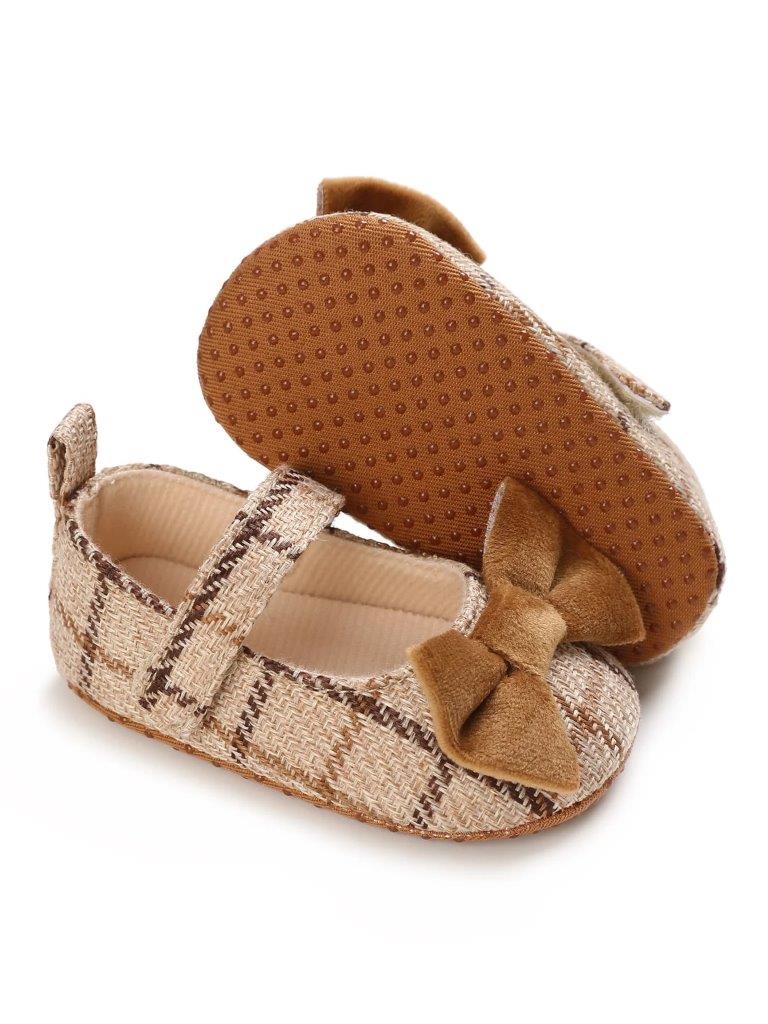 Baby Plaid Flats