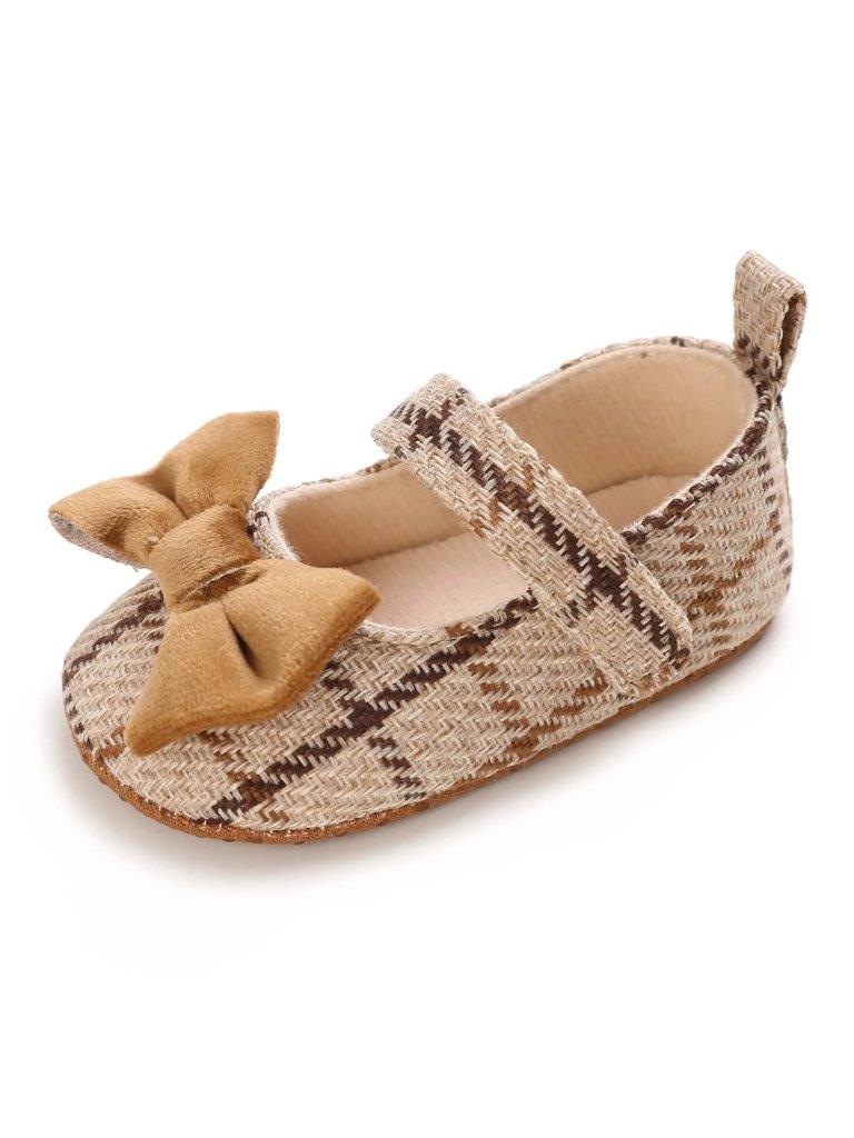 Baby Plaid Flats