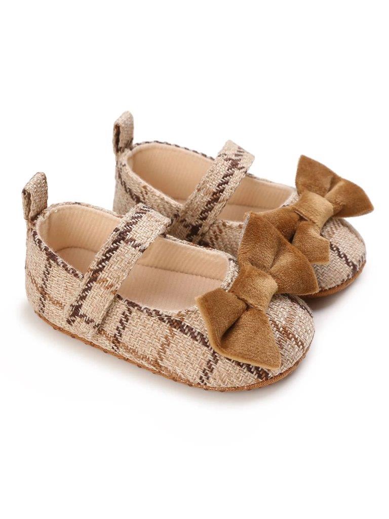 Baby Plaid Flats