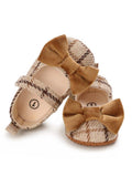 Baby Plaid Flats