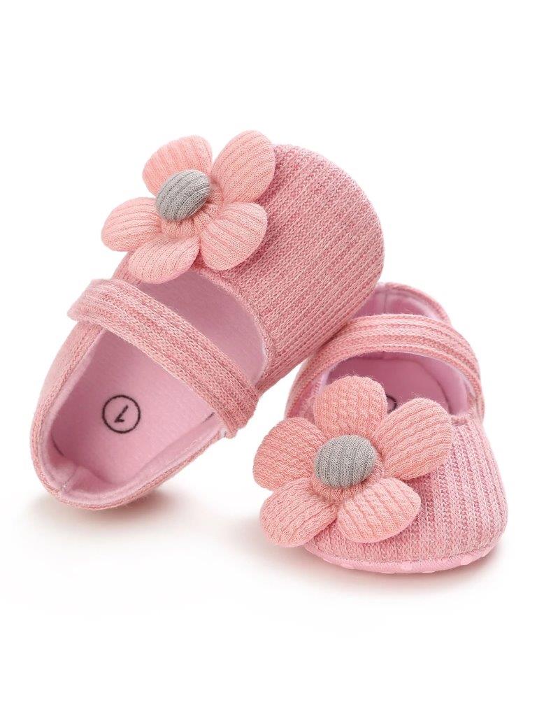 Baby Flower Mary Jane Pink