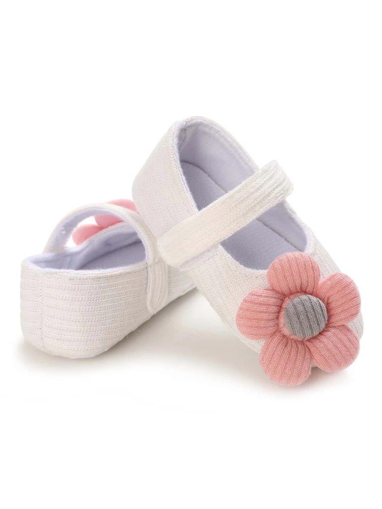 Baby Flower Mary Jane White