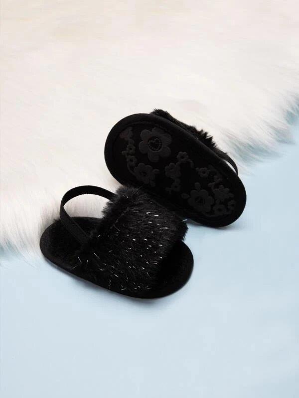 Baby Black Sling Back